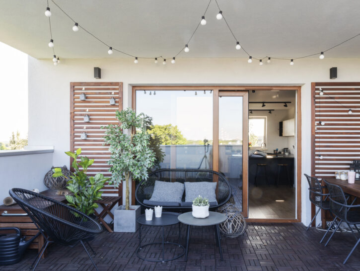 Come proteggere un terrazzo dalle intemperie
