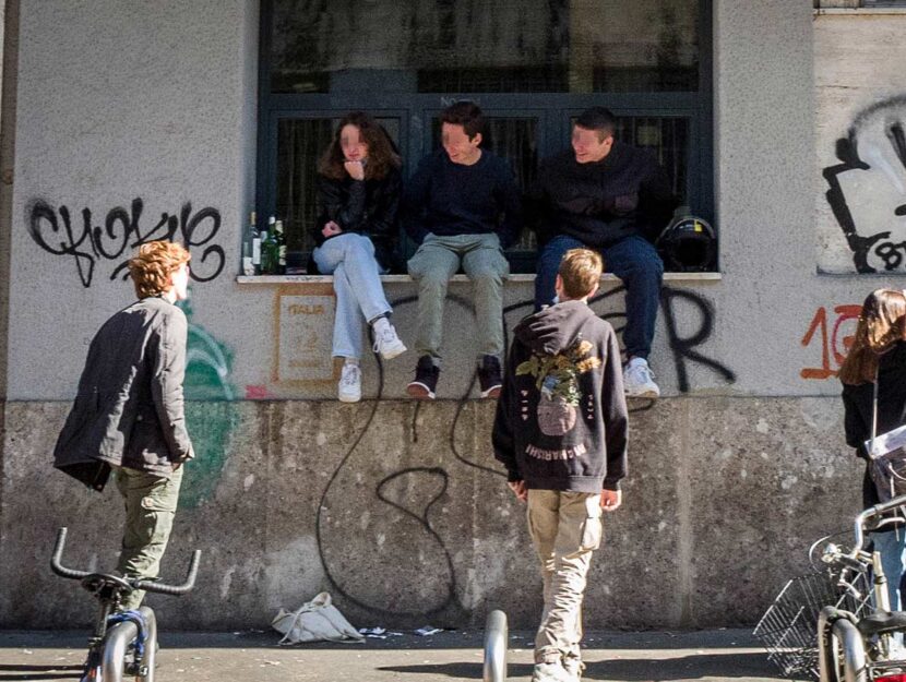 Studenti fuori da scuola