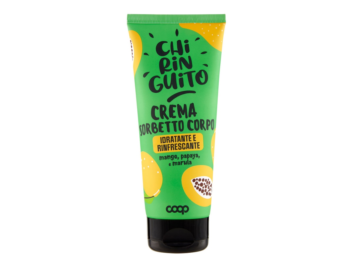 olio idratante corpo che non unge
