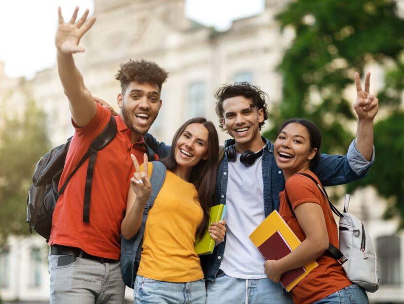 Un gruppo di studenti