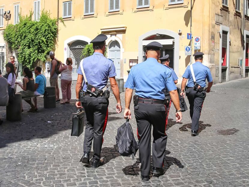 Carabinieri a Roma