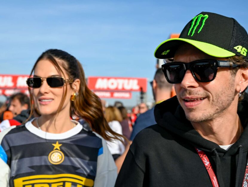 Valentino Rossi e Francesca Sofia Novello