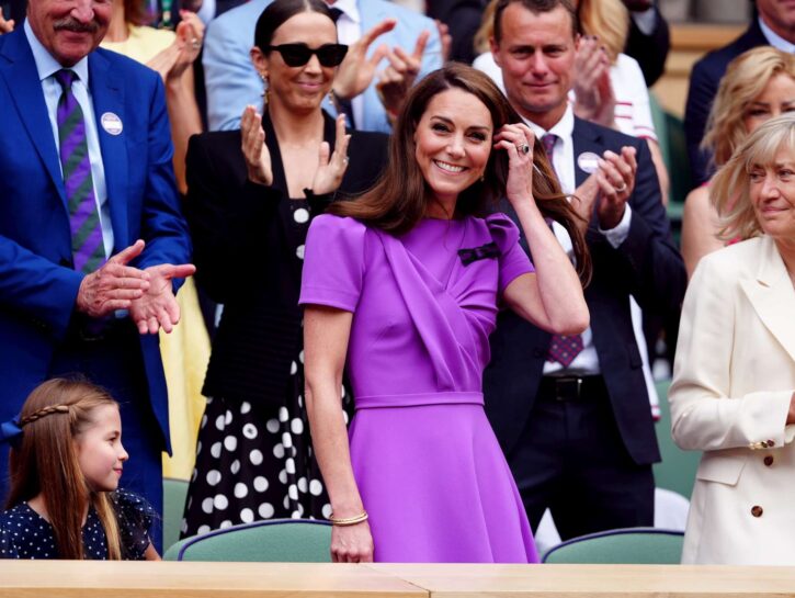 Wimbledon, Kate Middleton torna in pubblico: ovazione