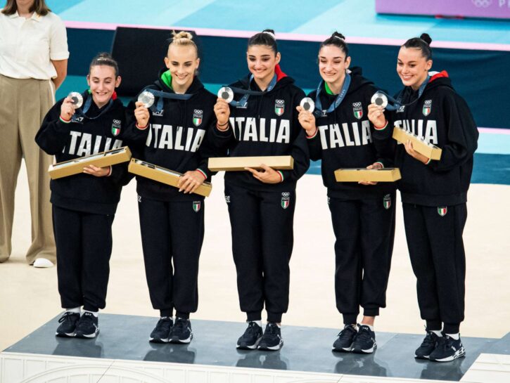 Storico argento per le azzurre della ginnastica artistica