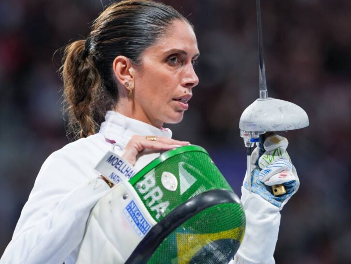 Olimpiadi, Nathalie Moellhausen in pedana nonostante il tumore
