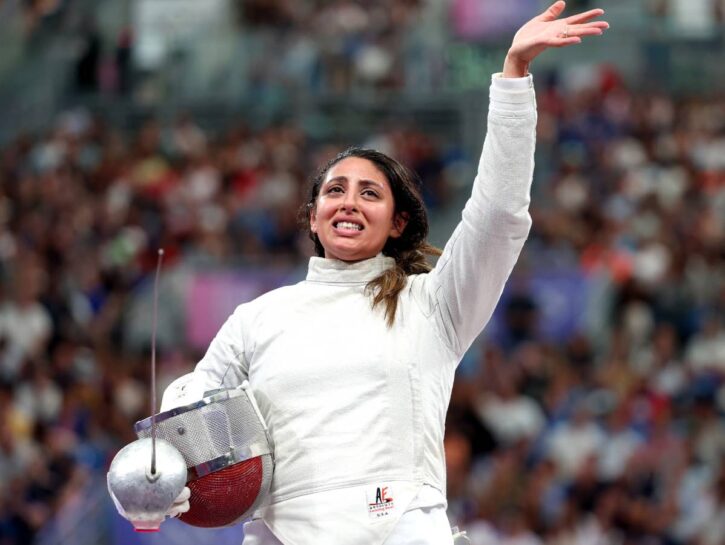Olimpiadi, il segreto di Hafez: in pedana incinta di sette mesi