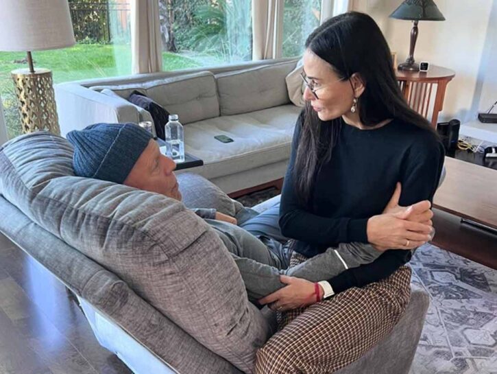 Demi Moore rompe il silenzio sulle condizioni di Bruce Willis