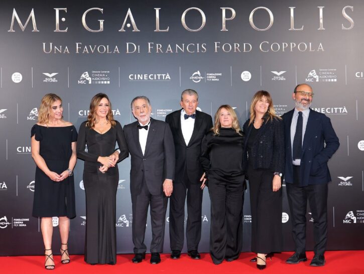 Francis Ford Coppola a Roma con Megalopolis