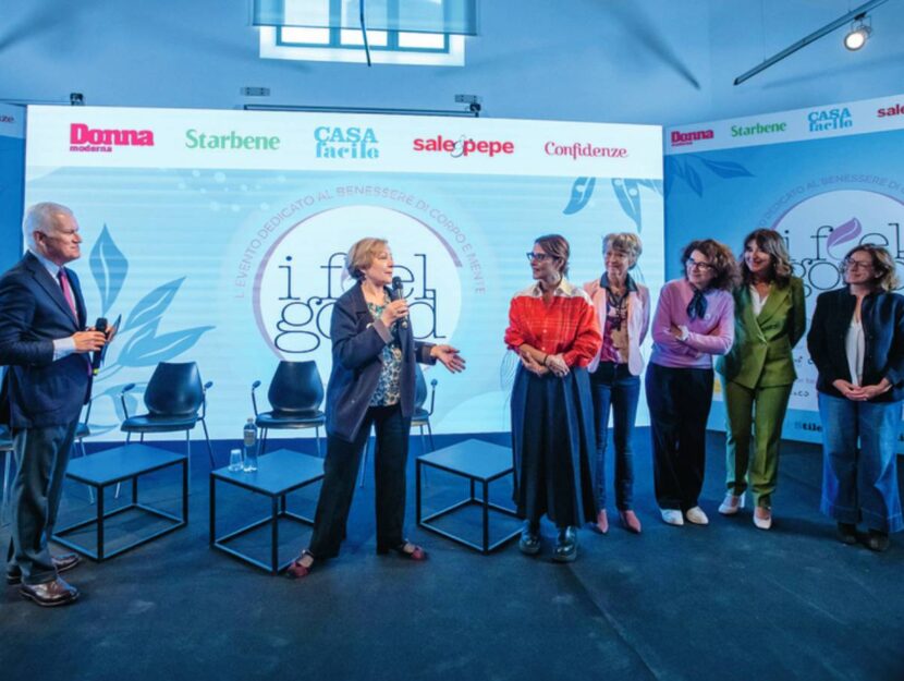 Da sinistra. Maurizio Belpietro, direttore de La Verità e Panorama, Laura Maragliano, direttrice di