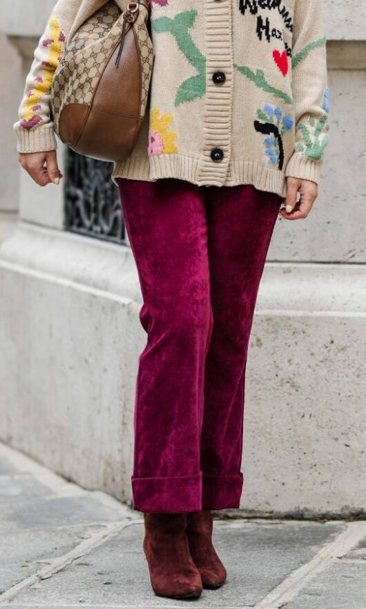 I pantaloni di velluto da comprare questo inverno