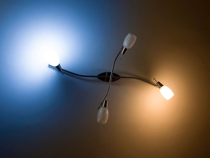 Luce fredda o luce calda: qual è meglio in casa?