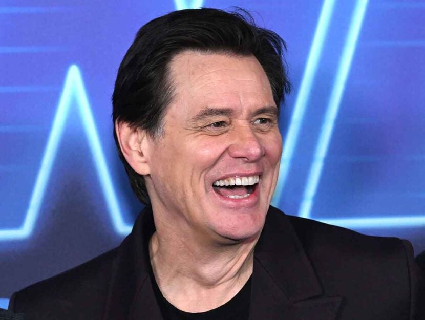 Jim Carrey alla premiere di Sonic 3