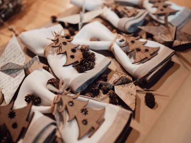 Mini albero di Natale per la tavola: 4 idee creative