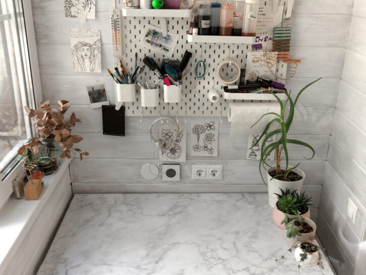 Creare un organizer da parete con tubi di PVC