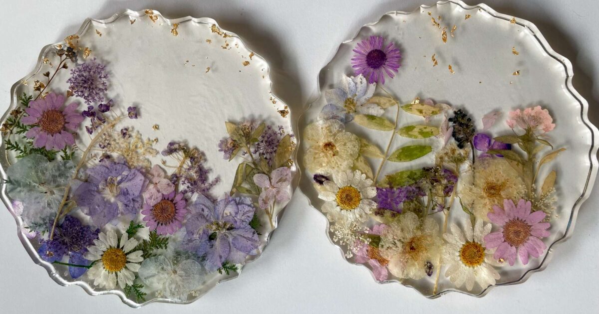 Stampo Per Sottobicchieri In Resina - 5 Pezzi Rotondi E Quadrati - Per Creazioni Artigianali E Decorazioni - Foto 6