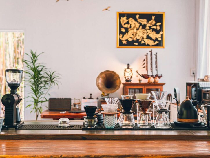 Come creare un angolo caffè in casa