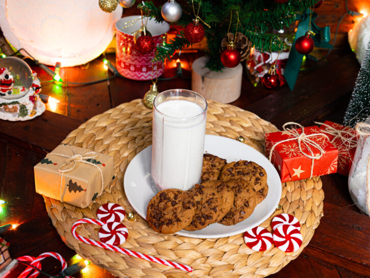 Spuntino per Babbo Natale: ricette semplici da preparare con i bambini