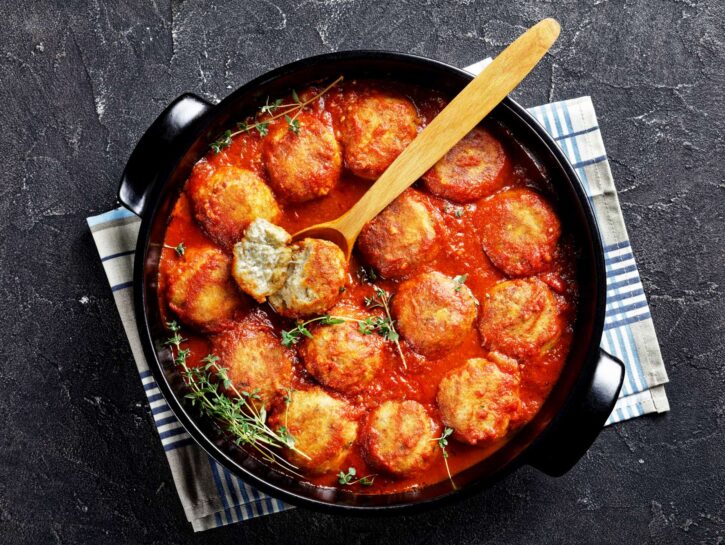 Polpette di merluzzo alla siciliana