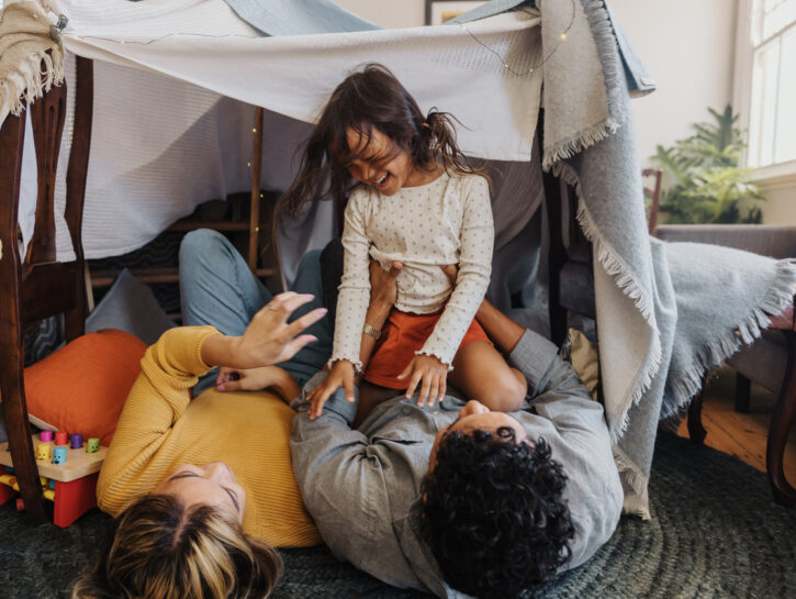 Come costruire un fortino per bambini in casa