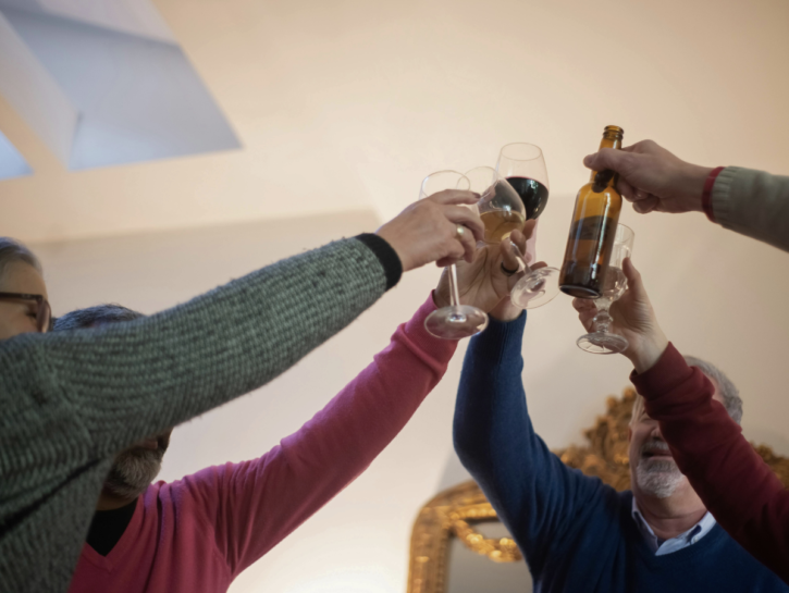 Dai 15 ai 50 anni, con la stessa famiglia di amici