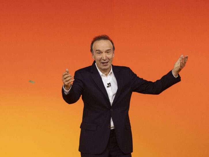 Benigni torna in tv: «Io, europeista estremista»