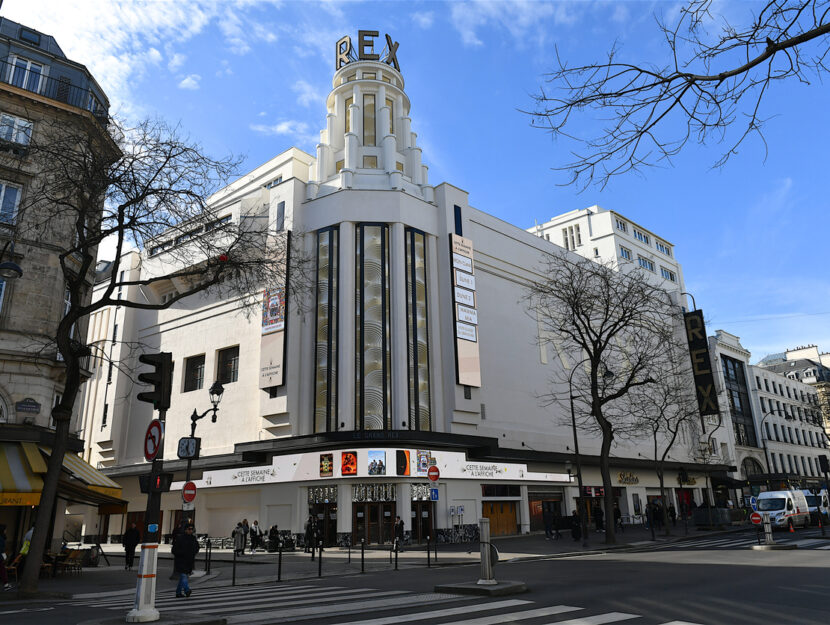 palazzo del famosissimo cinema Rex a Parigi