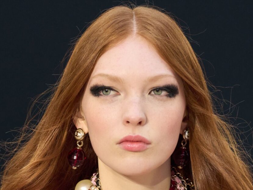 ragazza con make up stile dolly