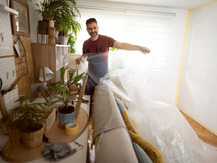 Lavori di ristrutturazione in casa: come proteggere i mobili