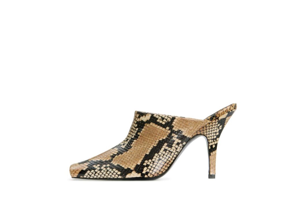 mules pitonate mango i migliori accessori animalier primavera 2025