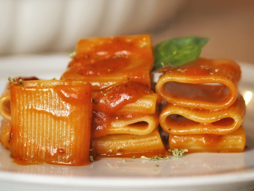 paccheri al sugo