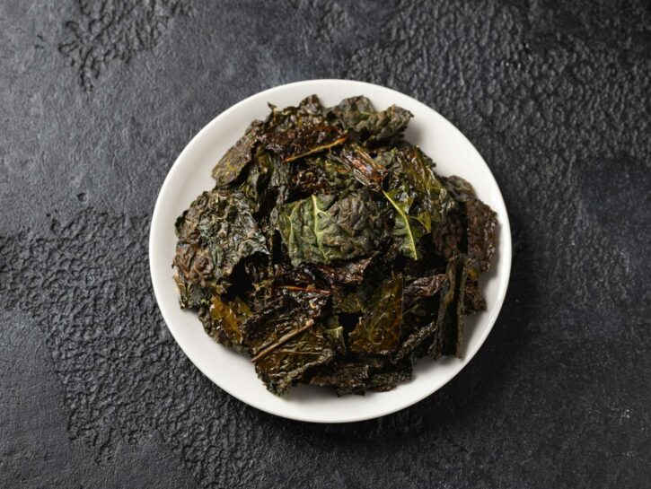 Chips di cavolo nero