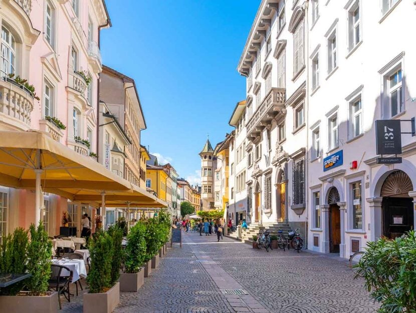 Bolzano, città al top per gli over 65