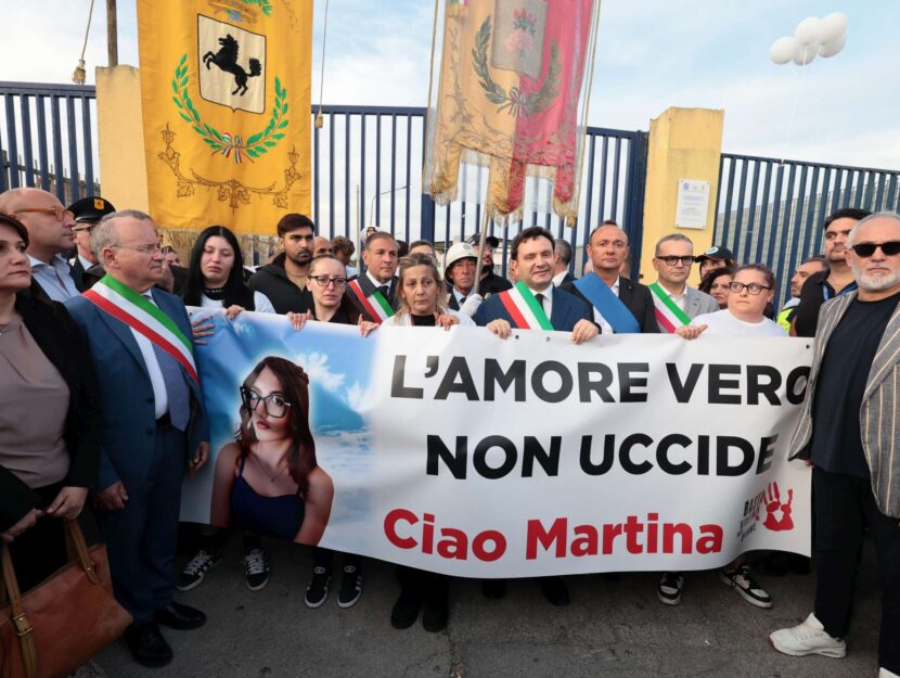 corteo per Martina Carbonaro