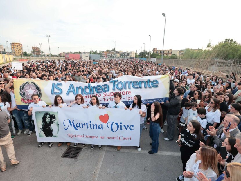 corteo per Martina Carbonaro