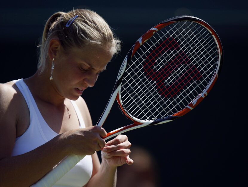 Jelena Dokic nel 2009 al torneo di Wimbledon