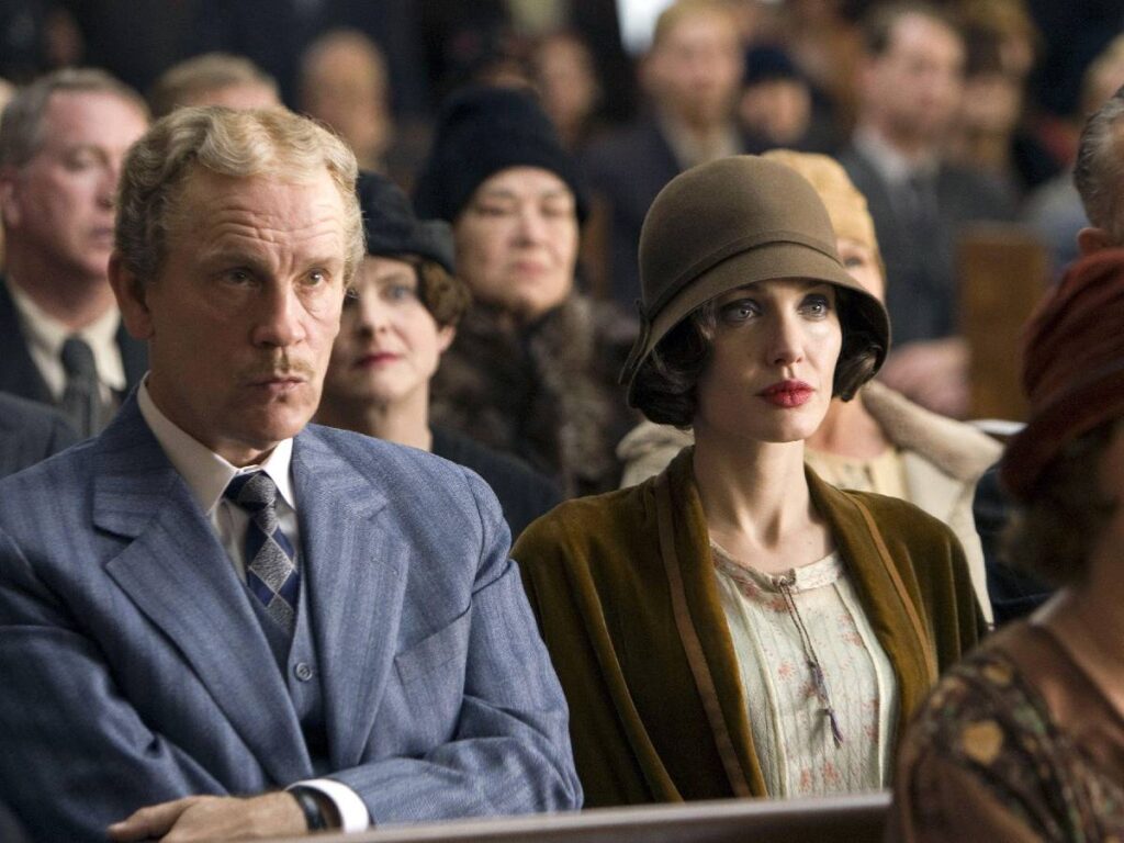 Angelina Jolie che compie 50 anni nel film Changeling