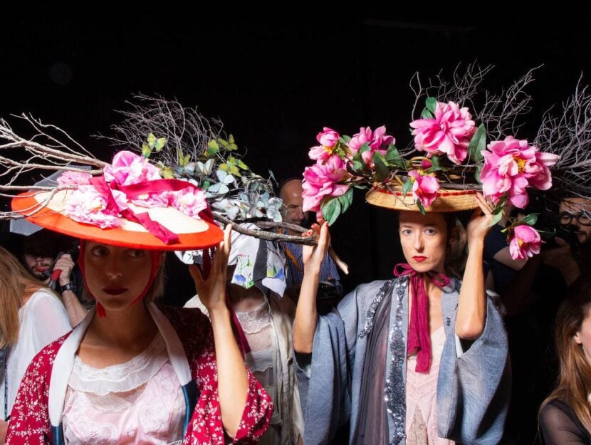 Dal backstage della sfilata Marras primavera-estate 2020