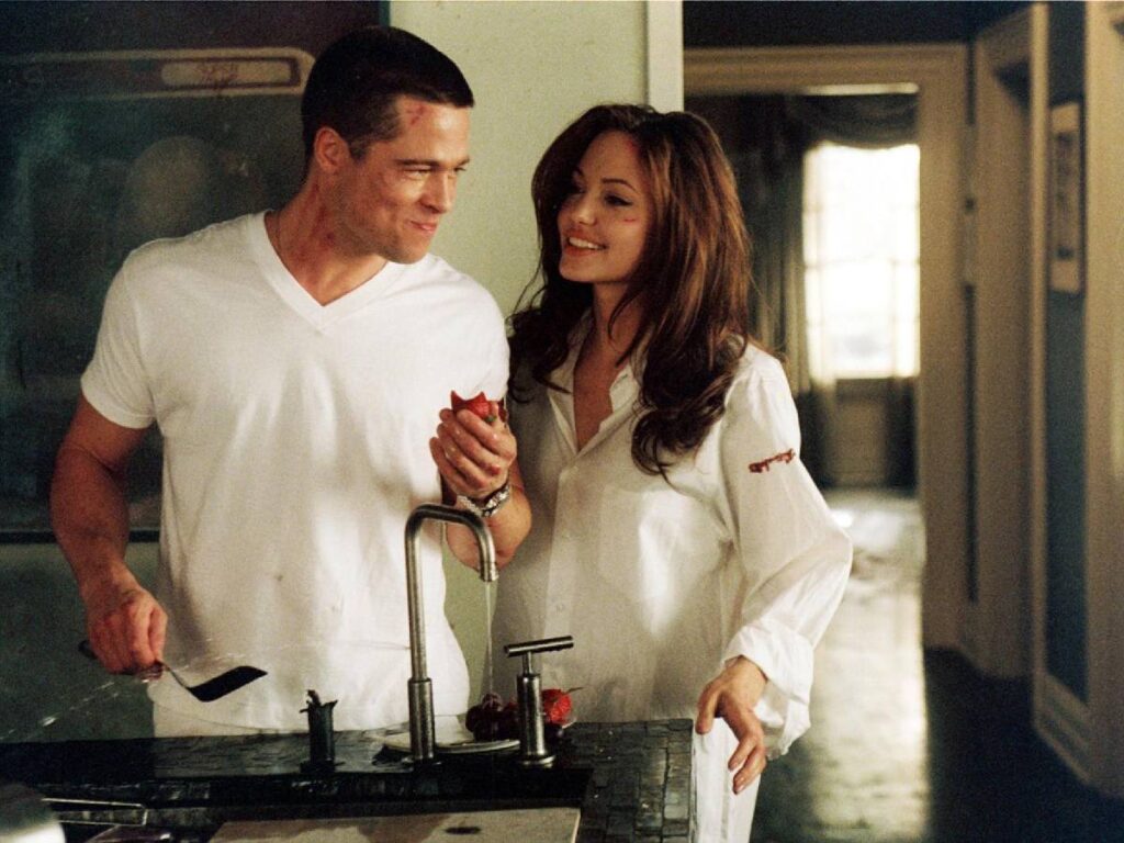 Angelina Jolie nel film Mr & Mrs Smith