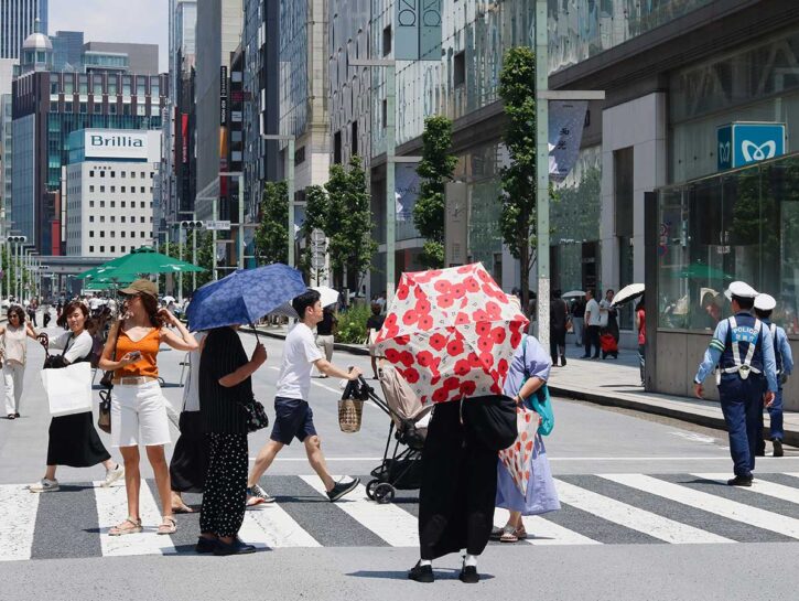 Caldo estremo, Tokyo corre ai ripari per l'estate