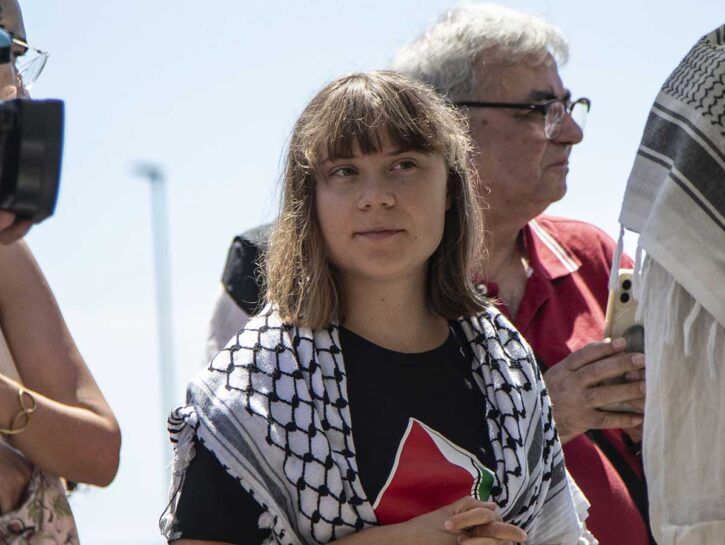 Gaza, Israele abborda la nave Freedom Flotilla con Greta Thunberg