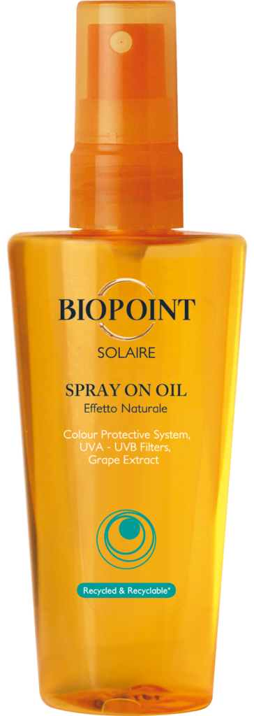 Hair routine per sportive lo spray solare