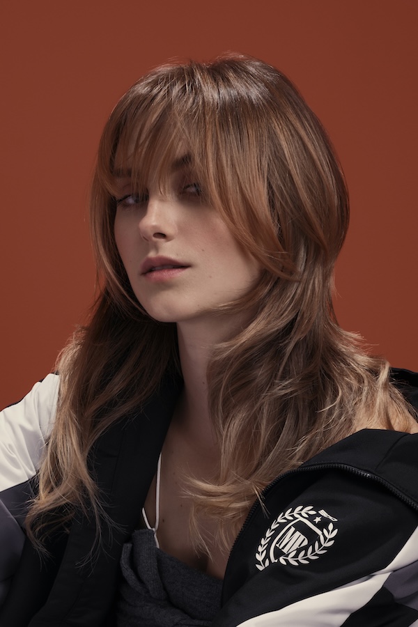 riflessi capelli castani