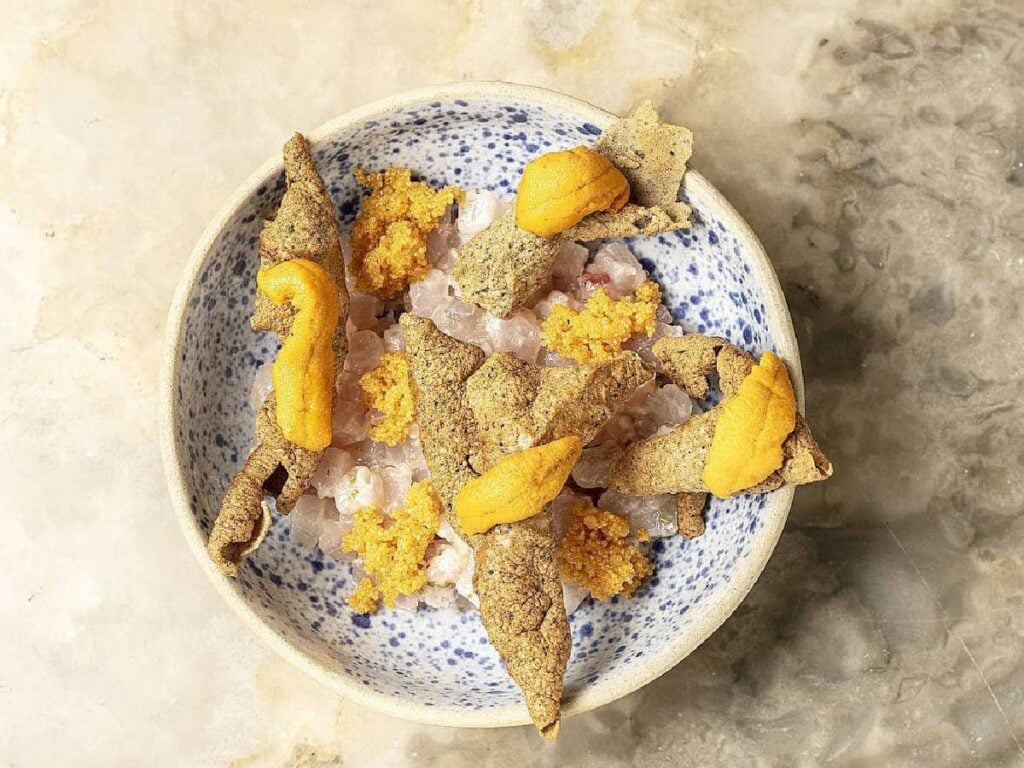 un piatto della chef peruviana Pía León