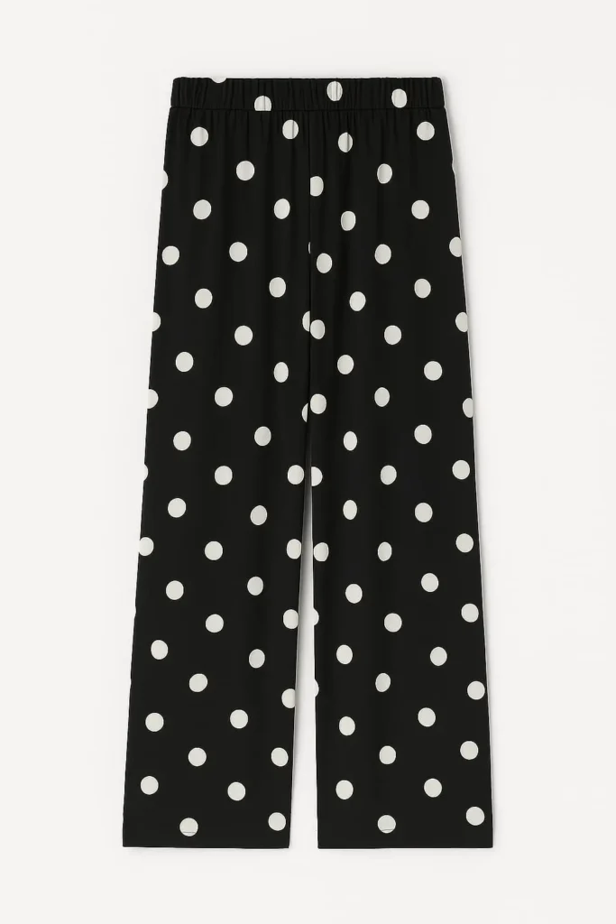 i migliori pantaloni a pois tendenza estate