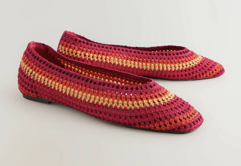 migliori ballerine in crochet tendenza scarpe moda estate 2025