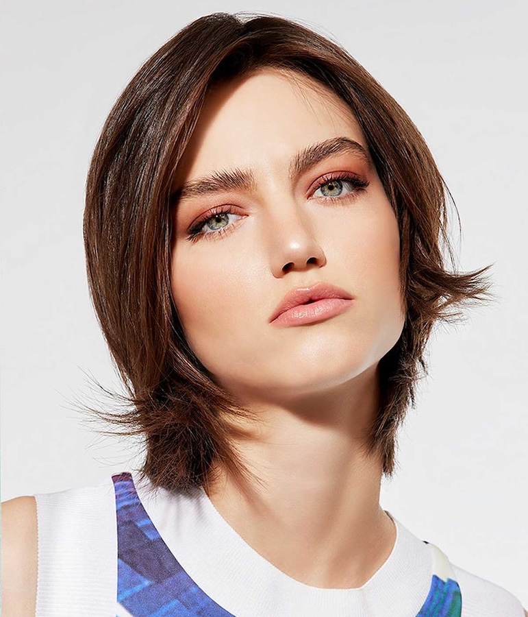 riflessi capelli castani
