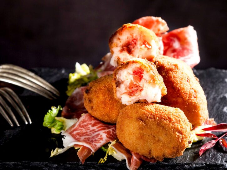 Crocchette di jamón