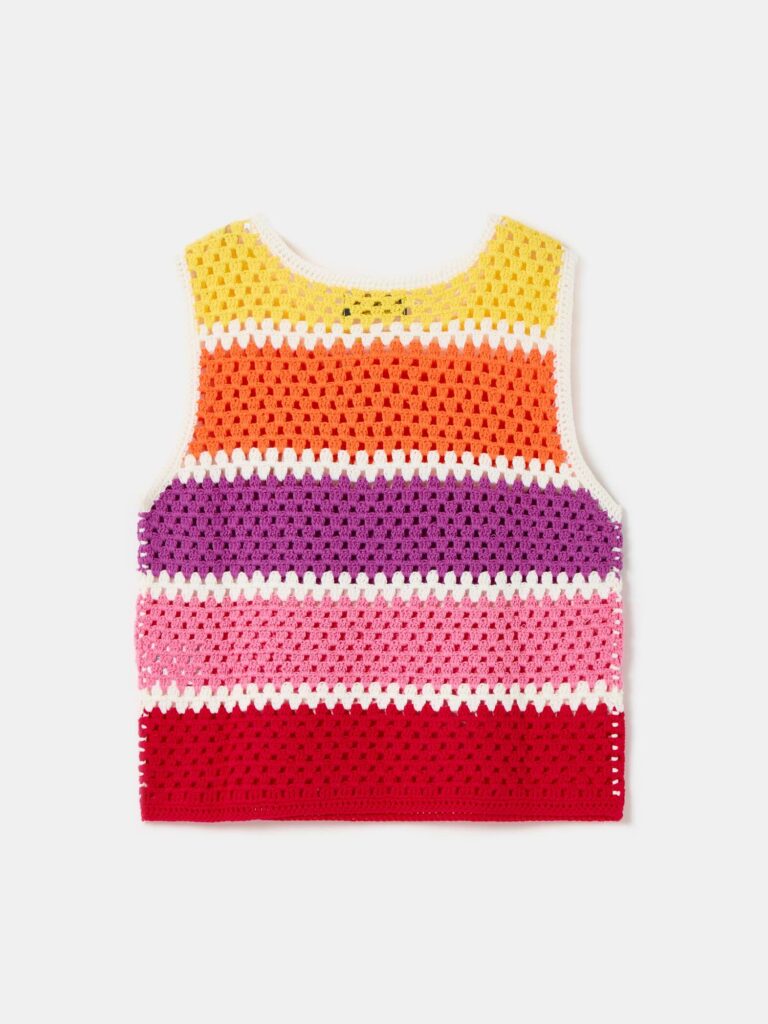 tendenza crochet top moda estate 2025