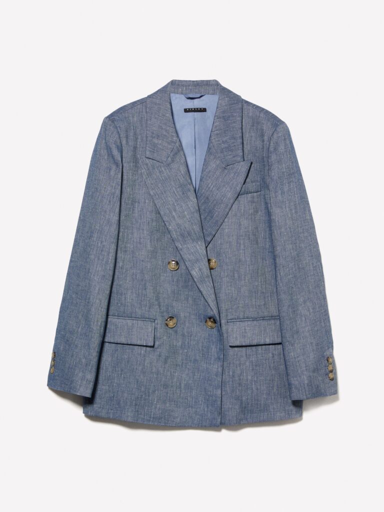 migliori blazer di jeans tendenza denim moda estate 2025