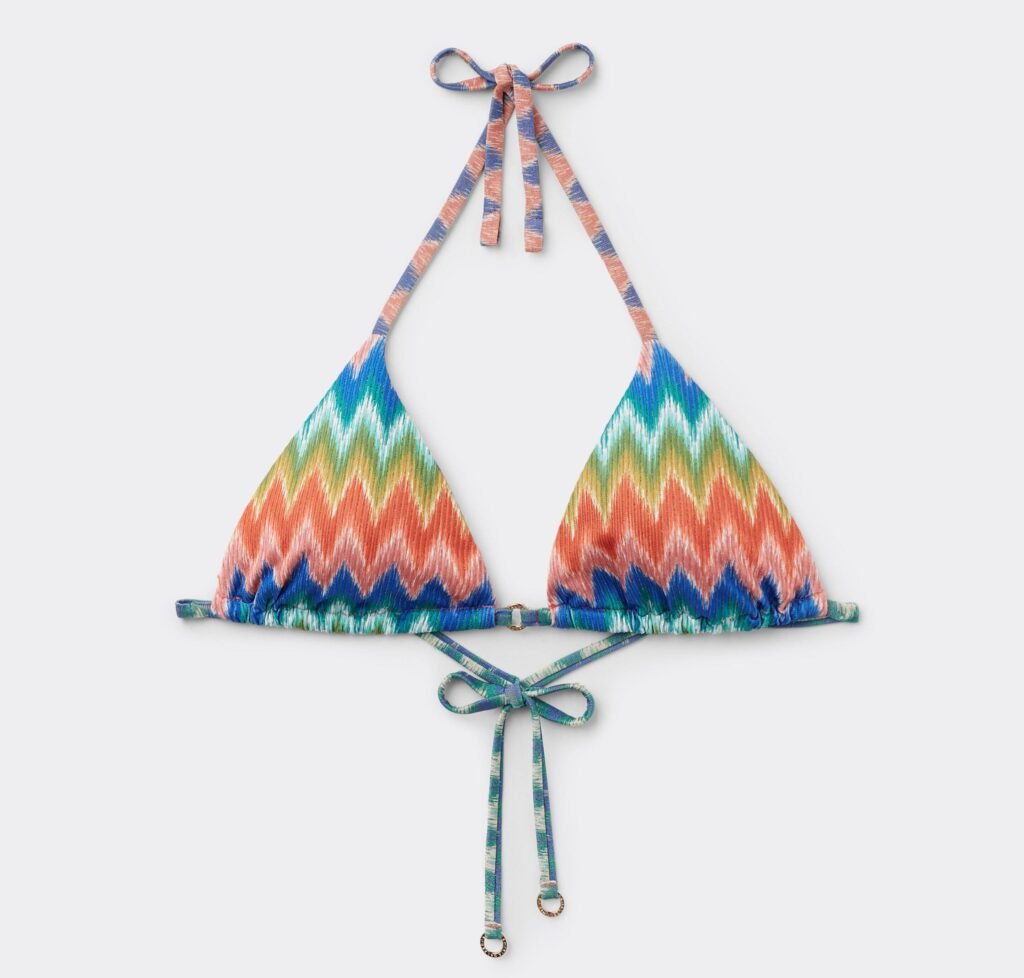 costumi da bagno per valorizzare il seno piccolo tendenza moda estate 2025 swimwear